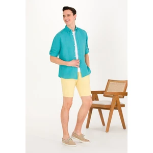 U.S. Polo Assn. Erkek Koyu Sarı Şort / Bermuda 50266070-VR094