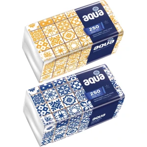 Aqua Pratik Mendil 250 Yaprak Tekli Pk (6 Lı Set)