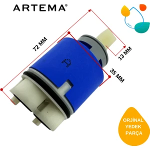 A22874YP Artema 35 mm Ayaklı Kartuş