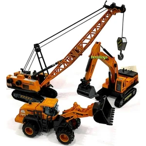 Berat Toys Berattoys Üçlü Inşaat Set Iş Makinaları 3lü Iş Makinaları