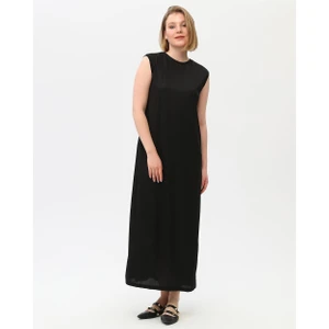 Defile Içlik Sade Basic Kolsuz Elbise - 06041.003 - Siyah