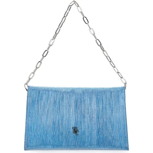 Tamer Tanca Kadın Vegan Mavi Omuz Çanta 1003 1517 Bn Canta Y24 Mavı Czg Sım