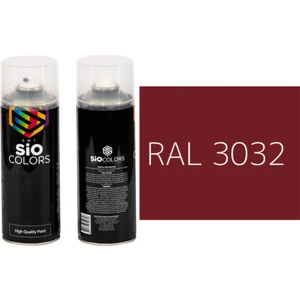 Sio Colors Extra Pigmentli Özel Yapım Akrilik Sprey Boya 400 ml (Kırmızı Tonları)(Araba-Metal-Ahşah-Plastik)