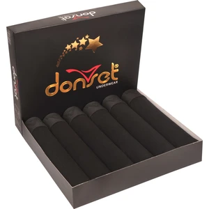 Donset İç Giyim Erkek Desenli Boxer - 6'lı Özel Kutusunda