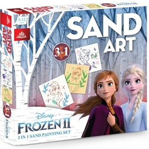 Disney Frozen II Yetişkin Kum Boyama Aktivite Seti, Sand Art-Red Castle YKL-100