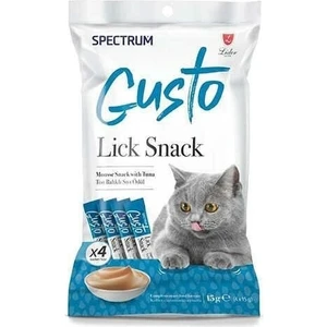 Gusto Ton Balıklı Sıvı Kedi Ödül Maması 4X15 gr