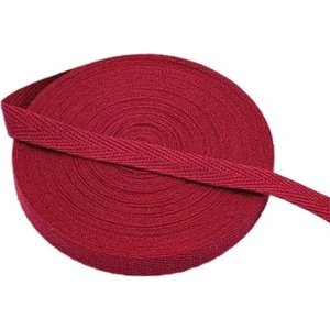 1 cm 10 Metre Bordo Dar Dokuma Balıksırtı Şerit