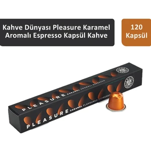 Kahve Dünyası Karamel Aromalı Kapsül Kahve 120 Kapsül