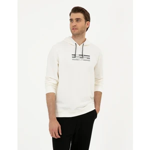 Pierre Cardin Erkek Ekru Regular Fit Sweatshirt 50295772-VR019