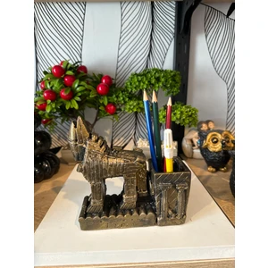 Atak Hediyelik Dekoratif Truva Atı Kalemlik Polyester