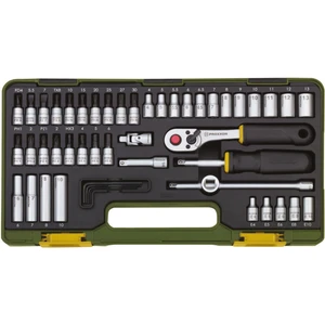 23280 1/4’’ Cırcır Kollu 50 Parçalı Lokma ve Bits Takımı