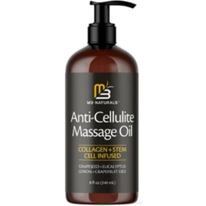 M3 Naturals Aaimox  Kolajen ve Kök Hücre Içeren Anti Selülit Masaj Yağı-Anti Cellulite Massage Oil