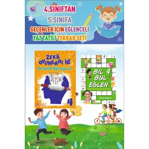 4.sınıftan 5.sınıfa Geçenler Için Eğlenceli Yaz Tekrar Seti