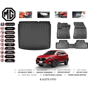 Kalite Oto Mg Zs 2024 Model 3D Bagaj Havuzu+4.5d Havuzlu Paspas Seti