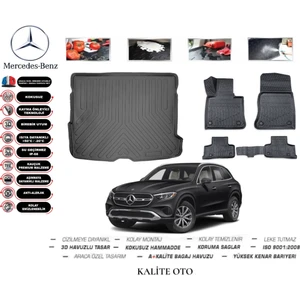Mercedes Glc Suv 2024 Model 3D Bagaj Havuzu+4.5d Havuzlu Paspas Seti