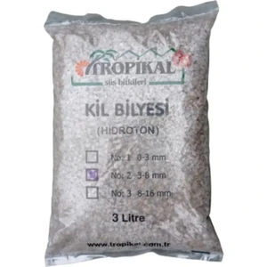 Kil Bilyesi Hidroton 3-8 mm 3 Litre