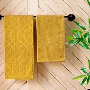 Solid Home 2 Li Kurulama Bezi 40X60 Cm-Hardal