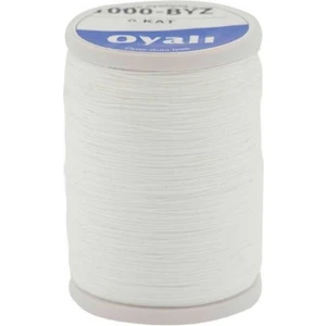 Atmaca Tuhafiye Oyalı 6 Kat Suni Ipek Renk:1000 Beyaz Kanaviçe Etamin El Nakış Işleme Ipi