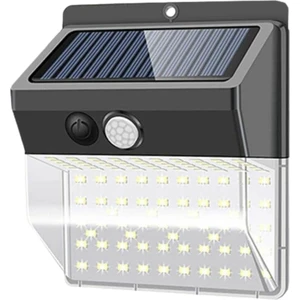 Silver Toss 136 LED Solar Aydınlatma Güvenlik Bahçe Kapı Otopark Girişleri İçin İdeal Güçlü Pil Güneş Enerjisi