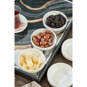 Porselen 6-12 Set Set  Çerezlik,drajelik,sunumluk,sosluk,recellik 10CM