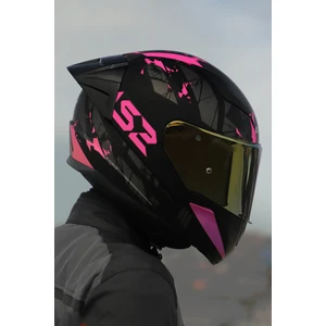 Ls2 Rapıd 2 Race Palımnesıs Mat Siyah-Pembe Kask