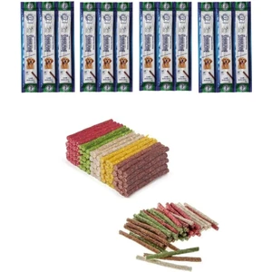 25 Li Renkli Munchy Ödül Çubuğu + 4 Paket Kuzulu Stick Köpek Ödülü