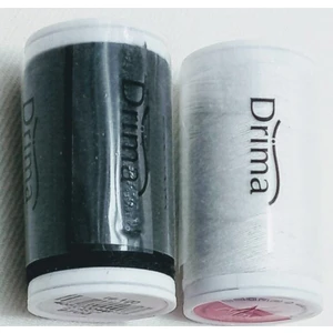 Atmaca Tuhafiye Drima Makara Dikiş Ipi 100M Siyah ve Beyaz