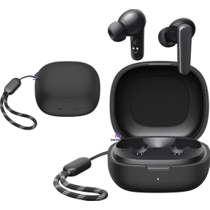 Anker Soundcore R50I / P20I Tws Uyumlu Tam Koruma Taşıma Askılı Yumuşak Tpu Silikon Kılıf
