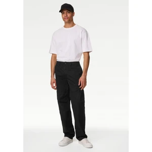 Marks & Spencer Saf Pamuklu Loose Fit Kargo Pantolon