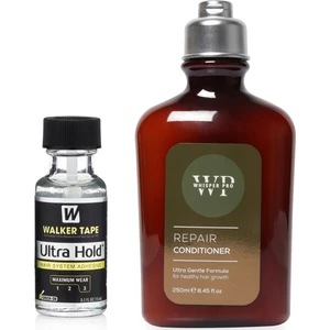 Walker Tape Ultra Hold Protez Saç Likid Yapıştırıcısı 15ML + Protez Saç Yoğun Bakım Saç Kremi 250 ml