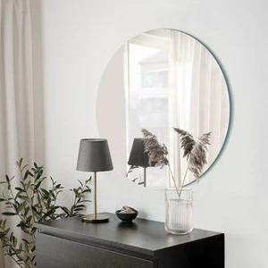 Ant Home Ant Home Ayna / Yuvarlak Ayna / Dekoratif Ayna / Banyo Aynası/konsol Aynası 45 ÇAP