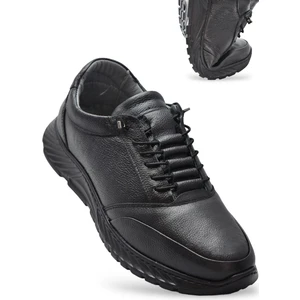 2046 Tam Ortopedik Taban Hakiki Deri Erkek Ayakkabı Günlük Erkek Deri Ayakkabı Hafif Poli Taban