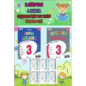 Üçgen Yayıncılık 3. Sınıftan 4. Sınıfa Geçenler Için Yaz Tekrar Seti