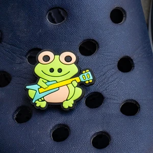 Piraye Gift Sevimli Kurbağa Crocs Jibbitz Terlik Süsü
