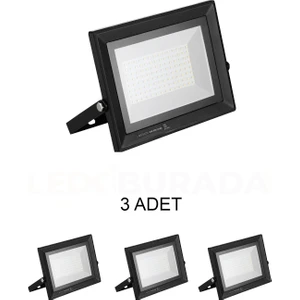 Horoz Aydınlatma Horoz PARS-100 LED Projektör 100W 6400K - 3’lü Paket