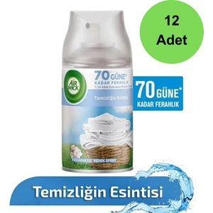 Air Wick Freshmatic Otomatik Sprey Temizliğin Esintisi Yedek Sprey 250 ml x 12 Adet