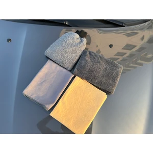 Oto Temizlik Mikrofiber Oto Yıkama Paketi Araç Kurulama Havlusu, Cam Bezi, Araba Yıkama Eldiveni, Güderi Bez Seti
