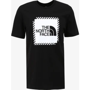 The North Face Siyah Erkek Bisiklet Yaka  Standart Fit Baskılı T-Shirt NF0A894YJK31_M Bıner Graphıc 2 Tee