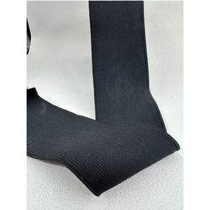 Paşateks Since 1995 7 cm Dokuma Lastik-5 Metre-Siyah