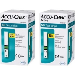 Şeker Strip Active 50'li 2 Adet