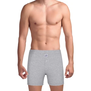 The Don Traditional Erkek Boxer Şort Gri Kırçıllı