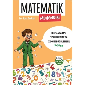 Dahi Olacak Çocuk Yayınları Matematik Mühendisi 9-10 Yaş (4-5. Sınıf)