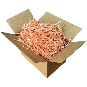 Zikzak Kırpık Kağıt Dolgu Malzemesi - Somon - 250 Gr