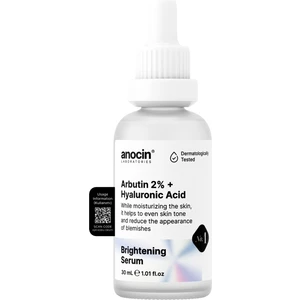 Anocin Arbutin %2+ Hyaluronic Acid Leke Karşıtı, Aydınlatıcı, Cilt Ton Eşitleyici, Nemlendirici Serum No:1