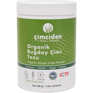 Organik Buğday Çimi Tozu 180 Gr - 45 Servis