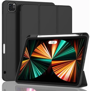 Apple iPad Air 13INÇ M2 2024 Kılıf Pen Charge Kalem Bölmeli A2898 A2899 A2900