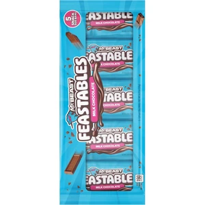Mr Beast Milk Chocolate Çikolata Bar 5x35gr