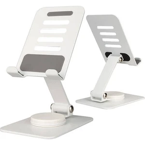 Megafox Teknoloji Ms-13 Dönebilen Başlıklı Tablet Standı, Beyaz