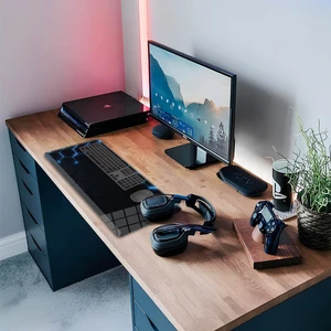 Cam Mouse Pad | Cam Masa Matı | Hex Textured | Large | 40CM x 80CM