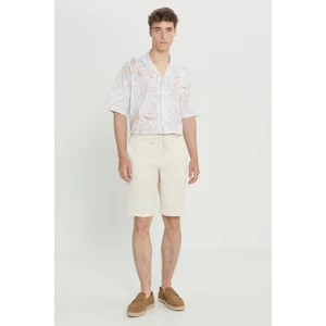 Altınyıldız Classics Comfort Fit Rahat Kesim Petek Desenli Yan Cep Pamuklu Şort